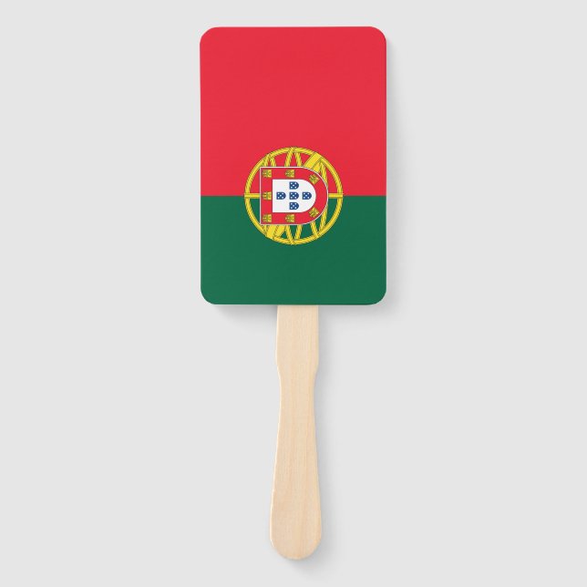 Éventail Drapeau du Portugal (Devant)