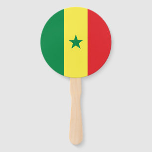 Éventail Drapeau du Sénégal