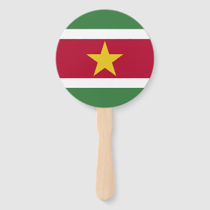Éventail Drapeau du Suriname