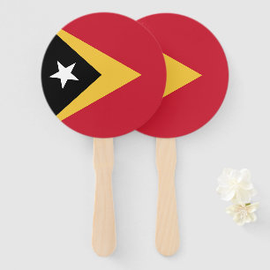 Éventail Drapeau du Timor oriental