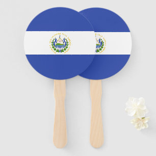 Éventail Drapeau El Salvador