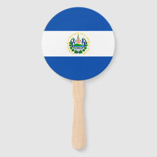 Éventail Drapeau El Salvador