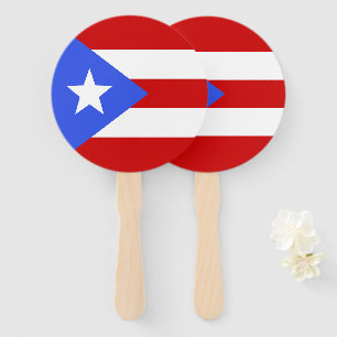 Éventail Drapeau Porto Rico