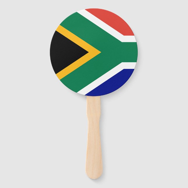 Éventail Drapeau sud-africain (Devant)
