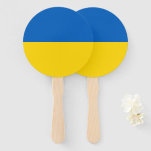 Éventail Drapeau ukrainien