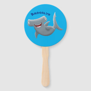 Éventail Drôle mignon requin marteau dessin animé