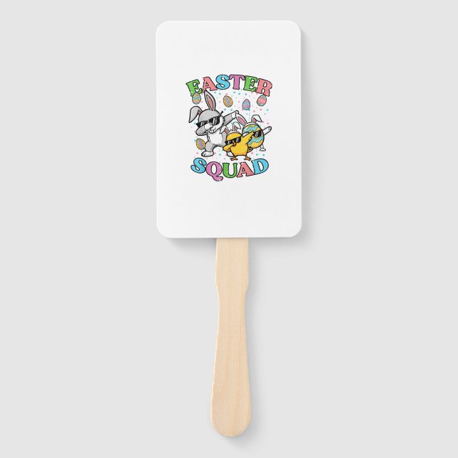 Éventail Easter Squad Bunny Egg Chick Dab Crew Matching Men (Devant)