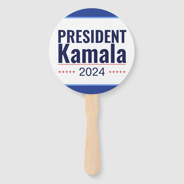 Éventail Élection du président Kamala 2024 (Devant)