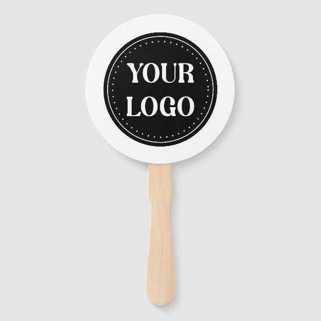 Éventail élégant, contemporain, poli et personnalisable (Devant)