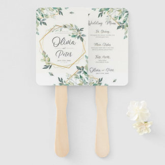 Éventail Élégant design moderne image de fleur