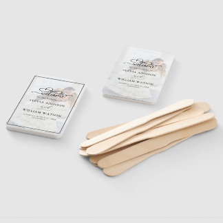 Éventail Élégant Faux Vellum Effet Superposition Mariage ph