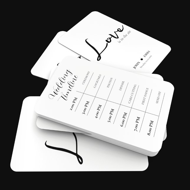 Éventail Elégant thème Mariage noir et blanc (Hand fan along with sticks available, customize as per your wedding timeline)