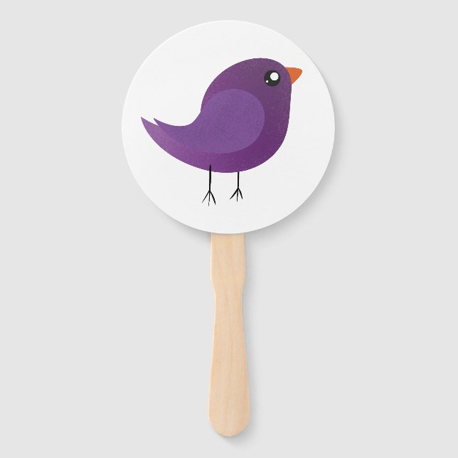 Éventail Enfants mignonette birdy (Devant)