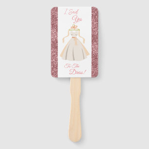 Éventail Ensemble de fans - Oui à la robe