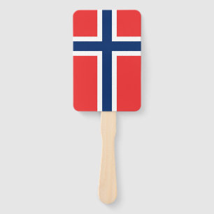 Éventail Ensemble de ventilateur à main avec le drapeau de 