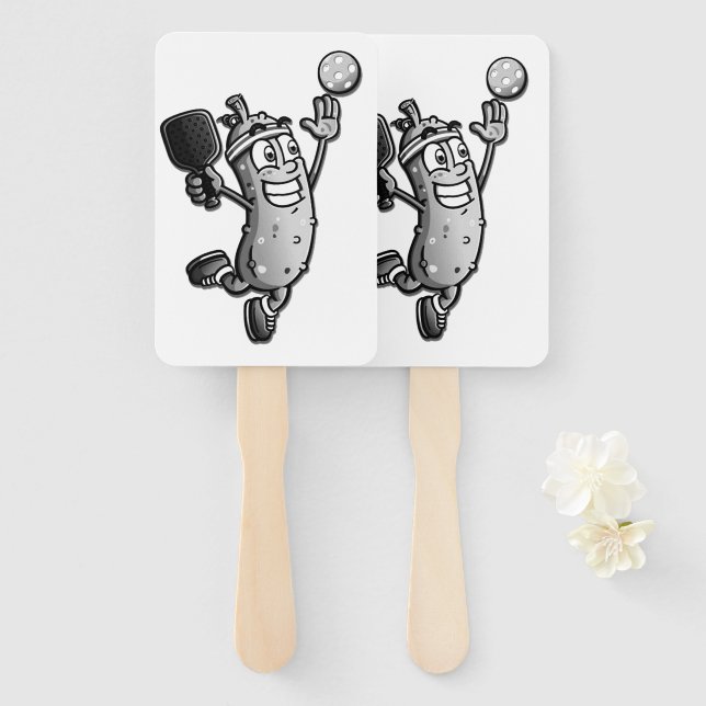 Éventail Étoile de Pickleball (Devant et derrière)