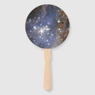 Éventail Étoiles de diamant en Carina Nebula Hubble Space