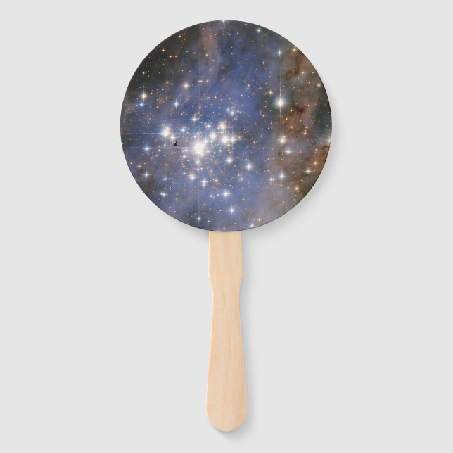 Éventail Étoiles de diamant en Carina Nebula Hubble Space (Devant)