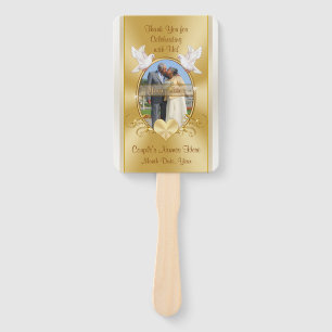 Éventail Étonnant or Mariage Anniversaire du programme Fans