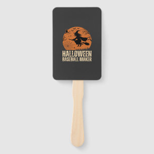 Éventail Fabricant de baseball Halloween Graphique de sorci