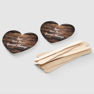 Éventail Faites votre propre Mariage extérieur rustique