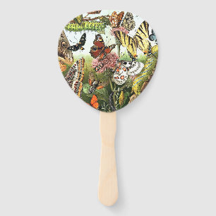 Éventail Fan de main de faune de mite d'animaux d'insectes
