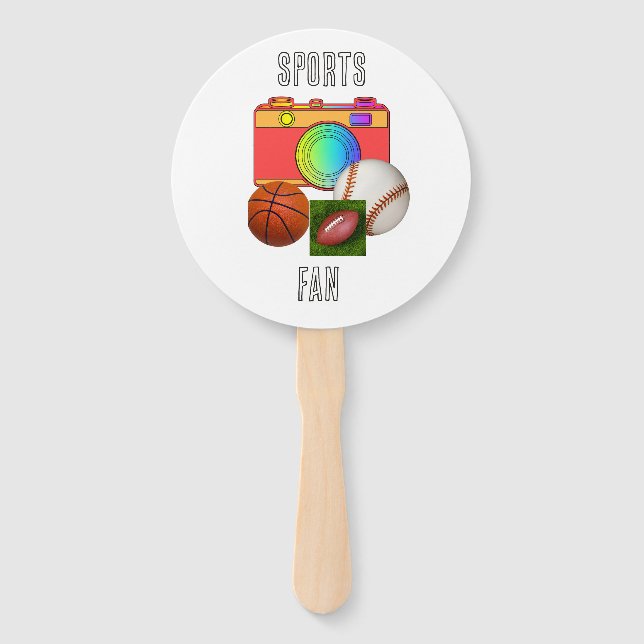 Éventail Fan de sport  (Devant)