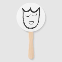 Fan double face Masque de théâtre