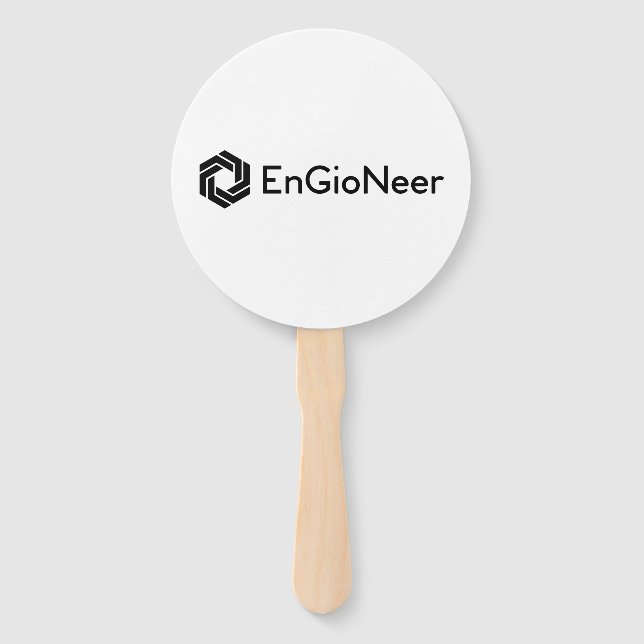 Éventail Fan main EnGioNeer (Devant)