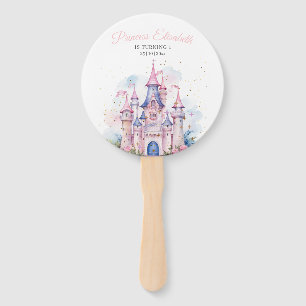 Éventail Fête d'anniversaire de princesse, Château de princ