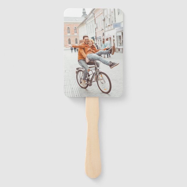 Éventail Fiançailles photo Parti de graduation Mariage (Dos)