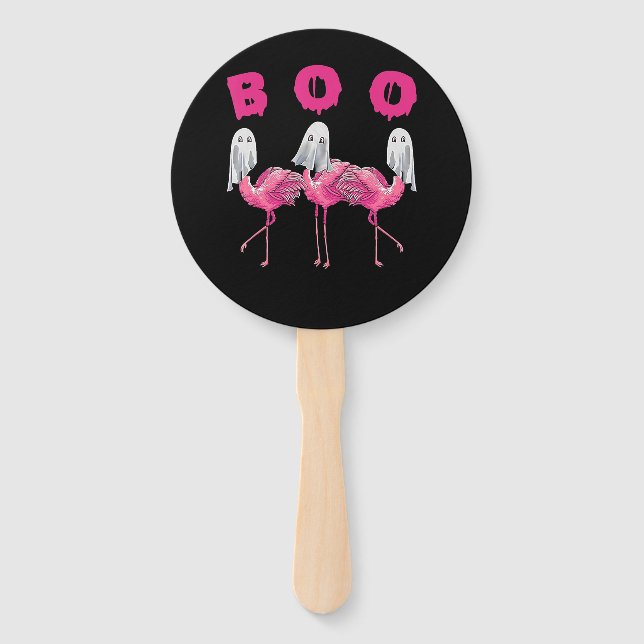 Éventail Flamant rose | Costume Halloween Flamant rose Fant (Devant)