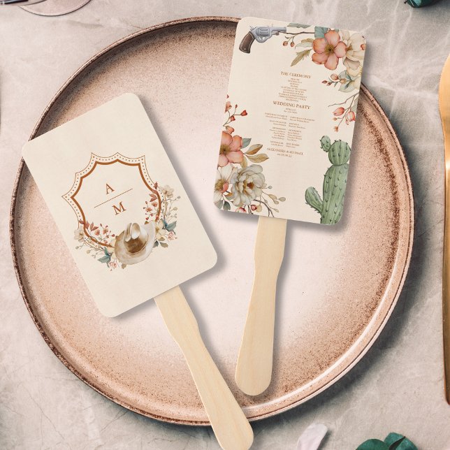 Éventail Floral Western Cowboys Mariage (Créateur téléchargé)