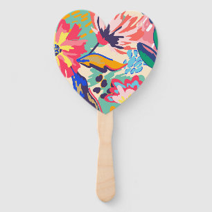 Éventail Forêt et roses