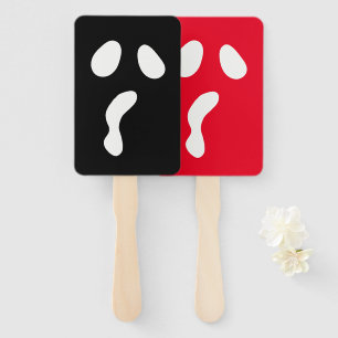 Éventail Fun Halloween boo face fantôme effrayant Parti