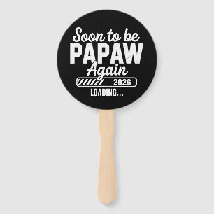 Éventail Futur Papy encore estimé 2026 Futur Nouveau Papa