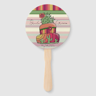 Éventail Gâteau de mariage Cactus