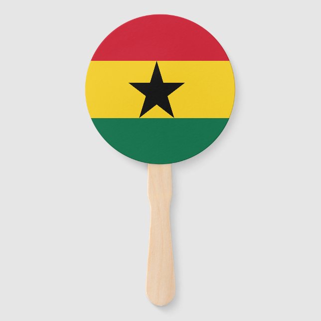 Éventail Ghana Flag (Devant)