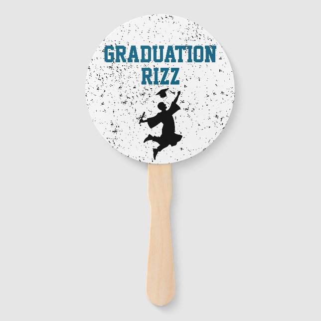Éventail Graduation Rizz (Dos)