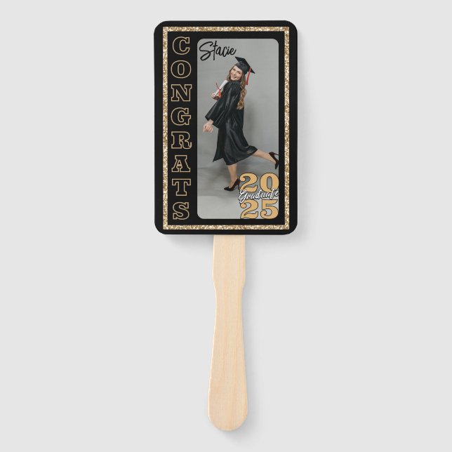 Éventail Graduation simple Ventilateur photo sur mesure (Devant)