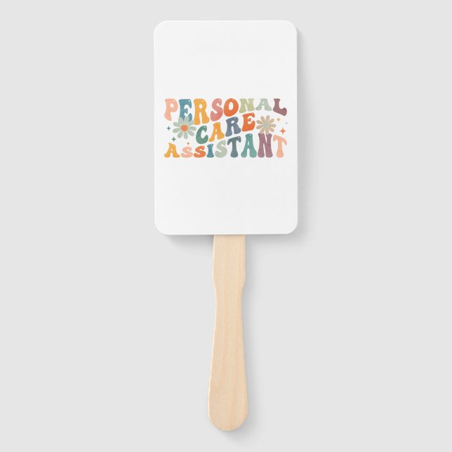 Éventail Groovy Soins personnels Assistant PCA Infirmière (Devant)