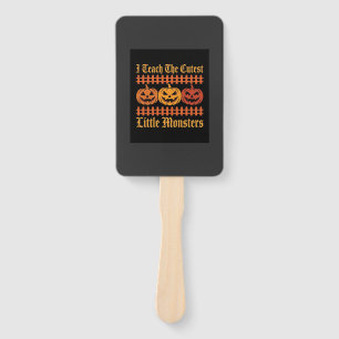 Éventail Halloween Trick Or Treat Petits Monstres Citrouill