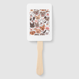 Éventail Happy mignon Motif 1