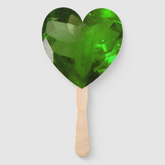 Éventail Heart‑Shaped Emerald