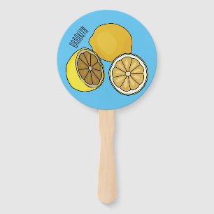 Éventail Illustration de citron