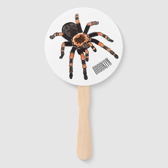 Éventail Illustration de Tarantula (Devant)