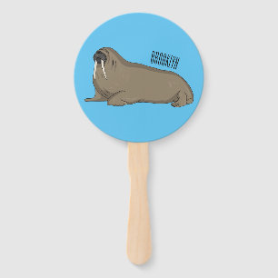 Éventail Illustration de Walrus