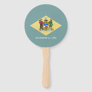 Éventail Indicateur d'état du Delaware