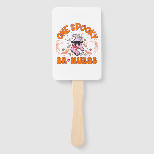 Éventail Infirmière d'Halloween - Une infirmière d'urgence 