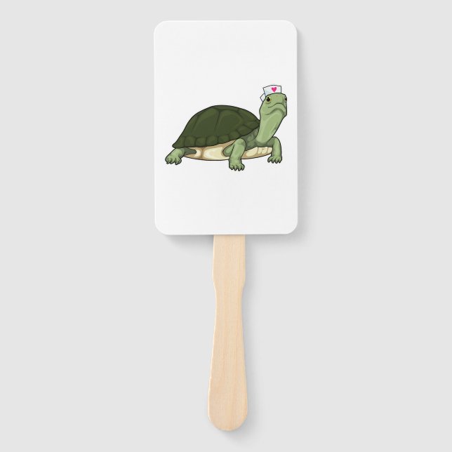 Éventail Infirmière tortue (Devant)